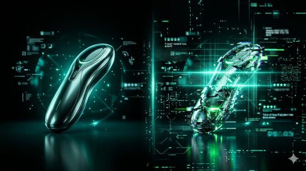 Representación visual de la brecha entre la narrativa de marca y la interpretación de datos de Rufus en Amazon